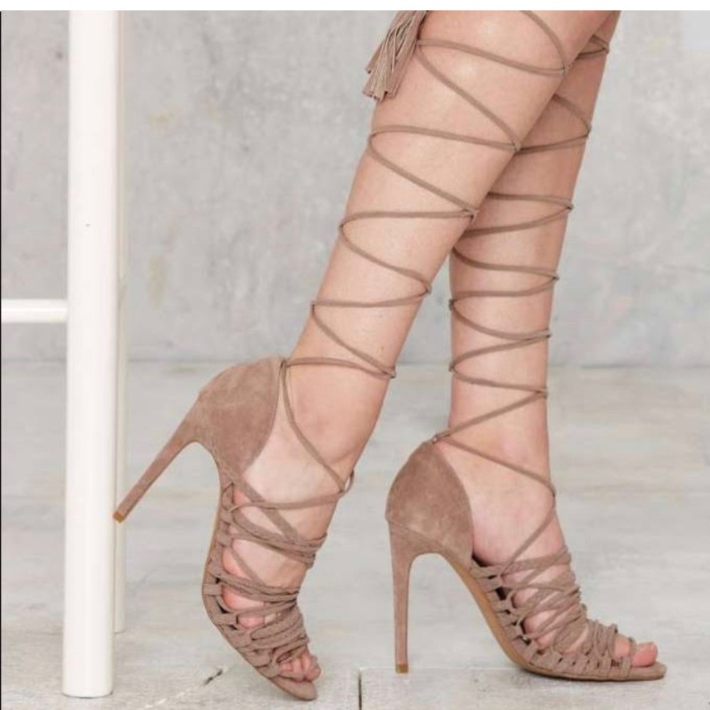Jeffrey Campbell Lace up Heels